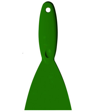 Скребок ручной Haug Bursten (110мм, широкий, зеленый)