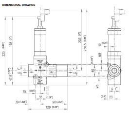 Регулятор давления PA VB200/150 (150бар, 200л/мин, 1"г-1"г)