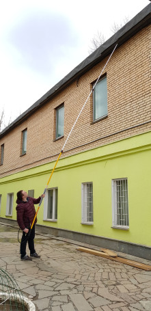 Копье телескопическое (274-732см, 3/8г-1/4г, 250бар) Mecline (090502)