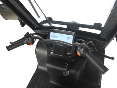 Трицикл электрический Wanshida NIPLA 570 (60V, 1000W, красный) (0000299-3091)