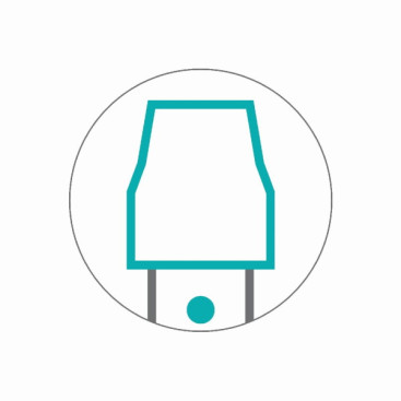 Рамка для мопов TTS (100см, металл, крепления пластик)