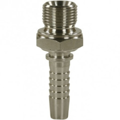 Фитинг высокого давления BSP (DN12, 1/2ш, нерж) RC-RF