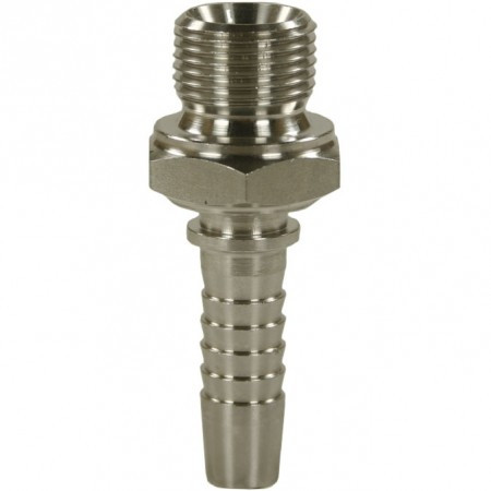 Фитинг высокого давления BSP (DN12, 1/2ш, нерж) RC-RF