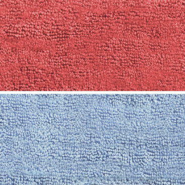 Моп двусторонний TTS Tri Wet 1 (46х19.5см, полиэстер, синий/красный)