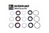 Ремкомплект манжет IPG KIT314 (Ф18мм)