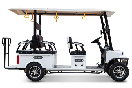 Гольф-кар мини Gelbert Fact (60V, 1200Вт, красный)