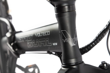 Электровелосипед VOLTECO BAD DUAL NEW (черно-салатовый)