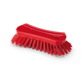 Щетка-скраб IGEAX ручная (230мм, жесткая, красный)