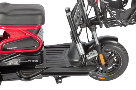 Трицикл электрический Wanshida HOT HATCH 60V 650Вт (черный)