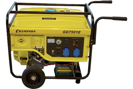 Генератор бензиновый CHAMPION GG7501E
