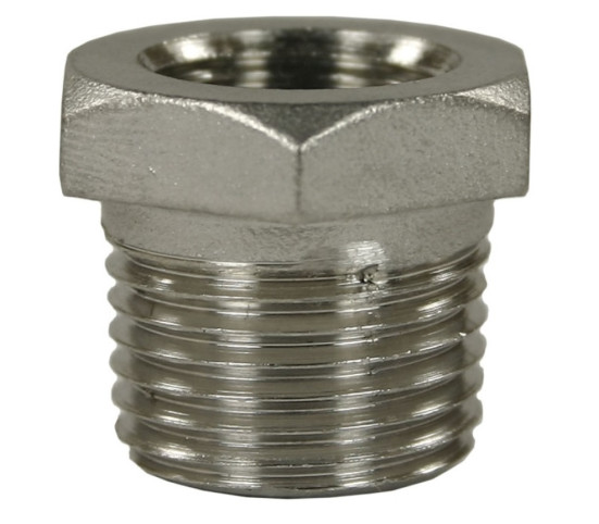 Переходник 1/8г-3/8ш (500бар, оцинк) TOR