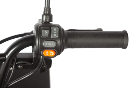 Трицикл электрический Wanshida DOUHAO 60V 800Вт (черно-серый)