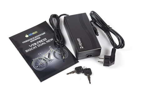 Электровелосипед VOLTECO BIGCAT DUAL NEW (черный)