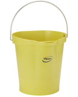 Ведро Vikan (12л, м/детект, желтый)
