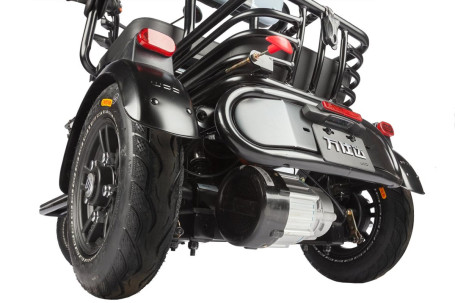 Трицикл электрический Wanshida UN MOTO 60V 650Вт (черный)