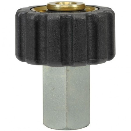 Переходник М22х1.5г-1/4"г (400бар, лат) R+M