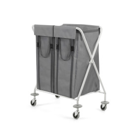 Тележка TTS Dust TITAN (окраш, складная, с мешками 2х100 л)