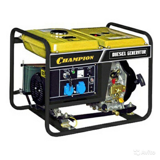 Генератор дизельный CHAMPION DG2200E