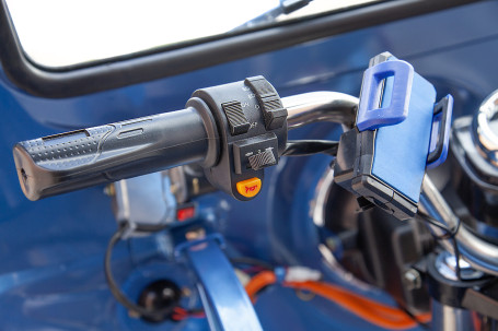 Трицикл электрический Rutrike Гермес Pro 1500 (темно-зеленый)