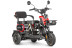 Трицикл электрический Wanshida UN MOTO 60V 650Вт (черно-красный)