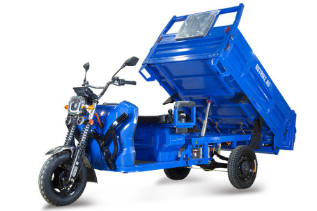 Трицикл электрический Rutrike D5 1700 60V/1200W (темно-зеленый)