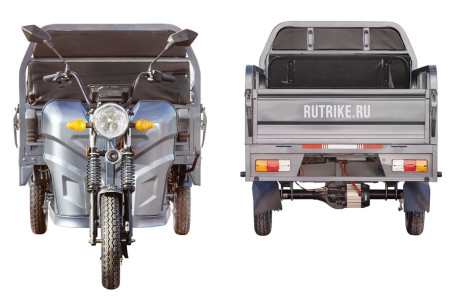 Трицикл электрический Rutrike Мастер 1500 60V 1200W (синий) (026653-3291)
